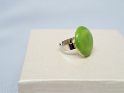 Friss zöld színű kerámia gyűrű